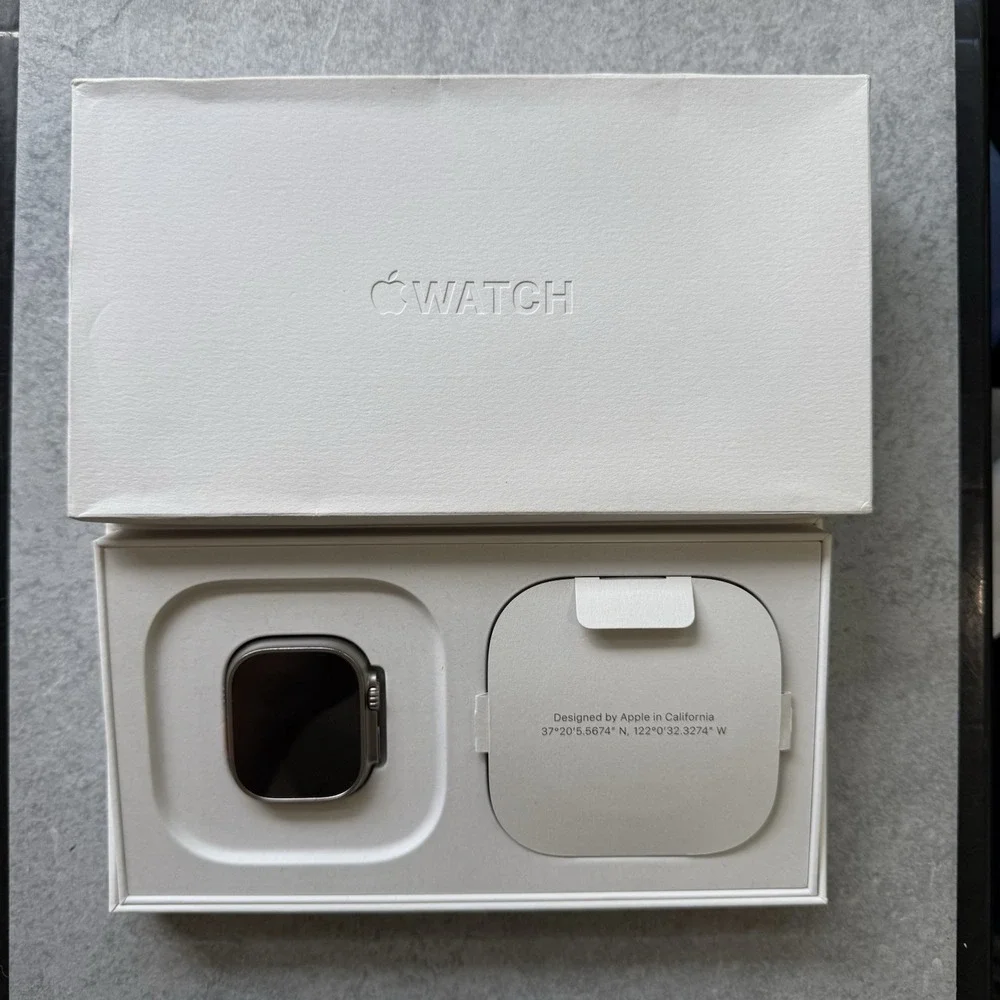 Apple Watch Ultra [GPS + Cellular 49mm] Titanium Case Working Good Condition